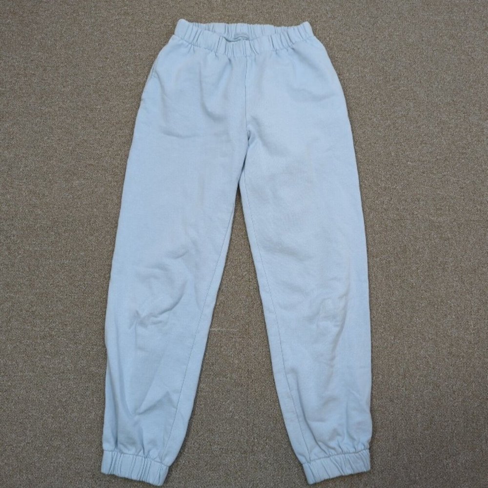 BRANDY MELVILLE by John Gault Sweatpants Adult OS Christy Blue Pockets Elastic